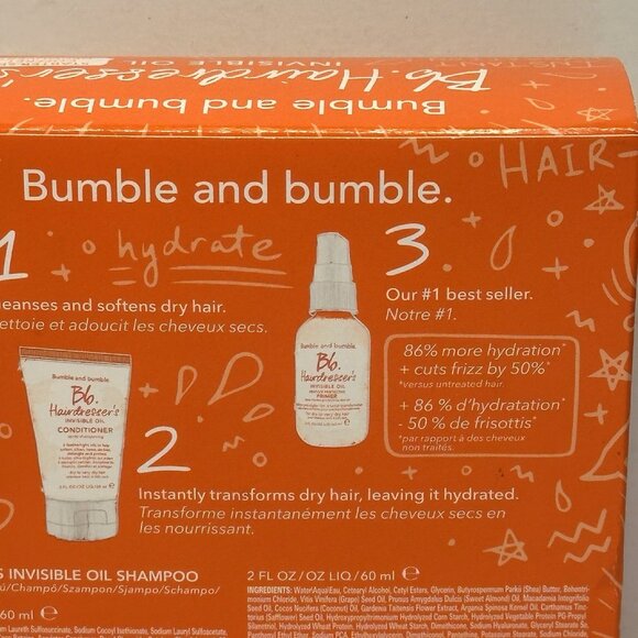 Bumble and Bumble Bb Hairdresser's Invisible Oil Shampoo Conditioner Primer Set - Picture 8 of 11